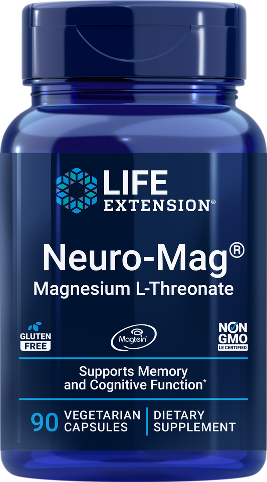 Life Extension Neuro-Mag Magnesium L-Threonate (90 Vcaps)