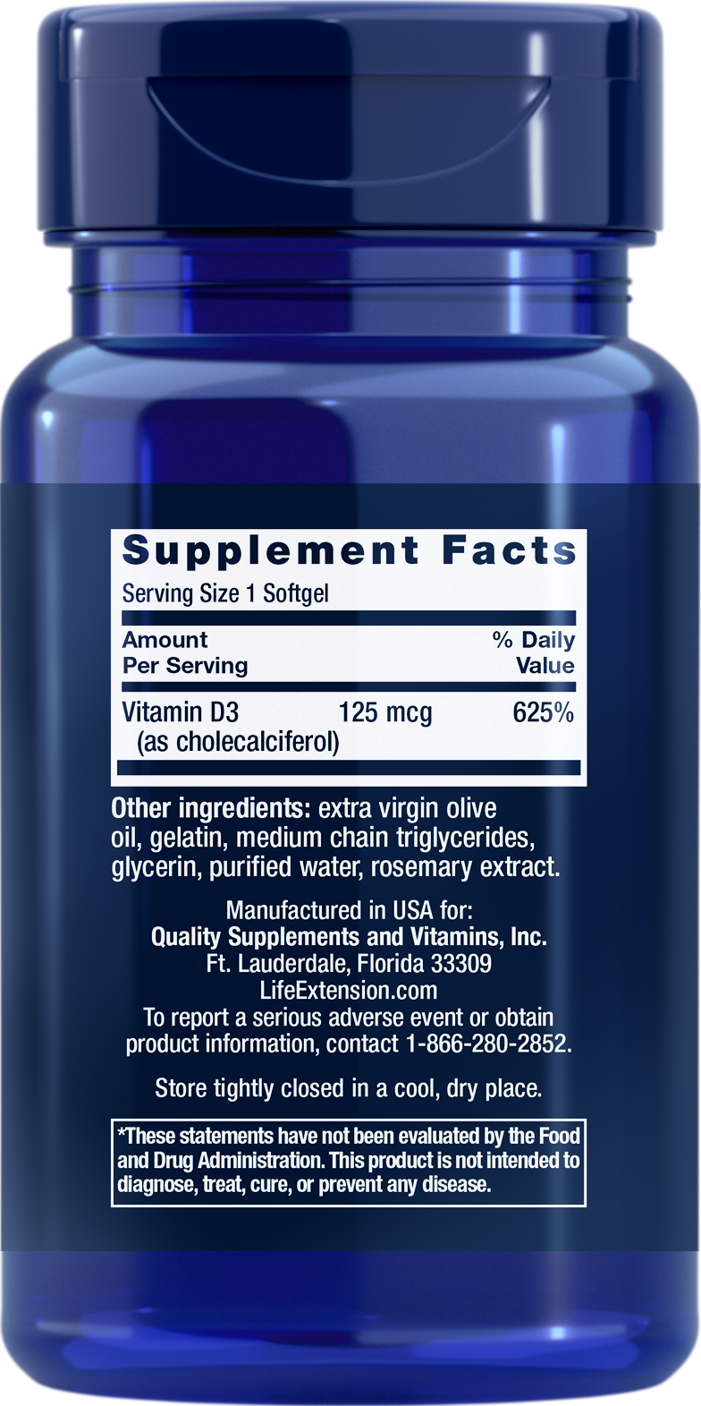 Life Extension Vitamin D3