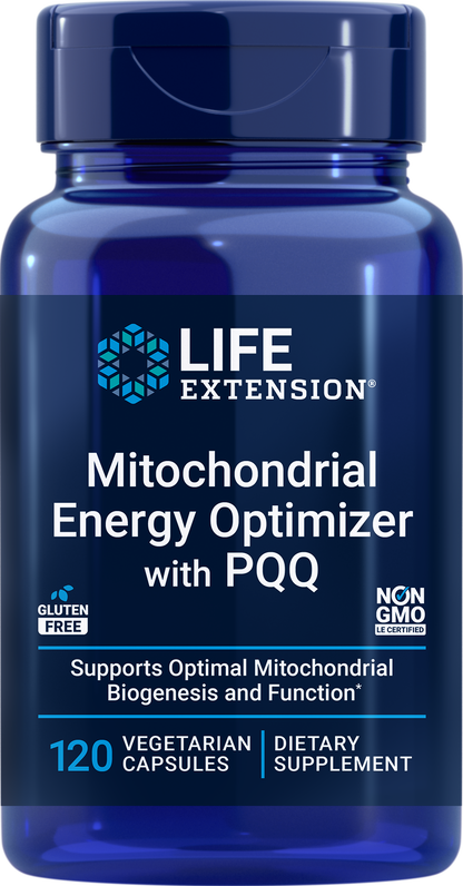 Life Extension Mitochondrial Energy Optimizer with PQQ (120 Vcaps)
