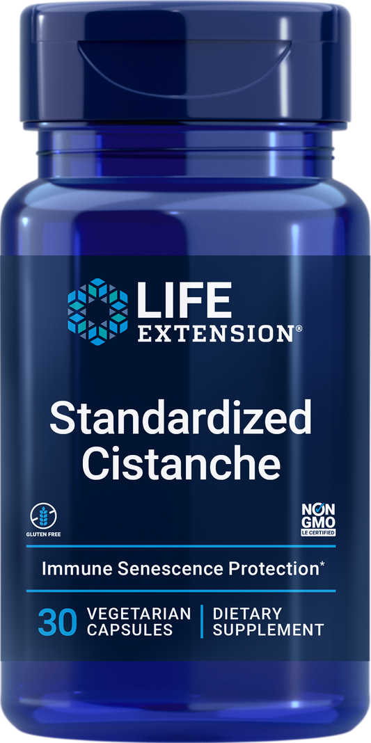 Life Extension Standardized Cistanche 30Vcaps