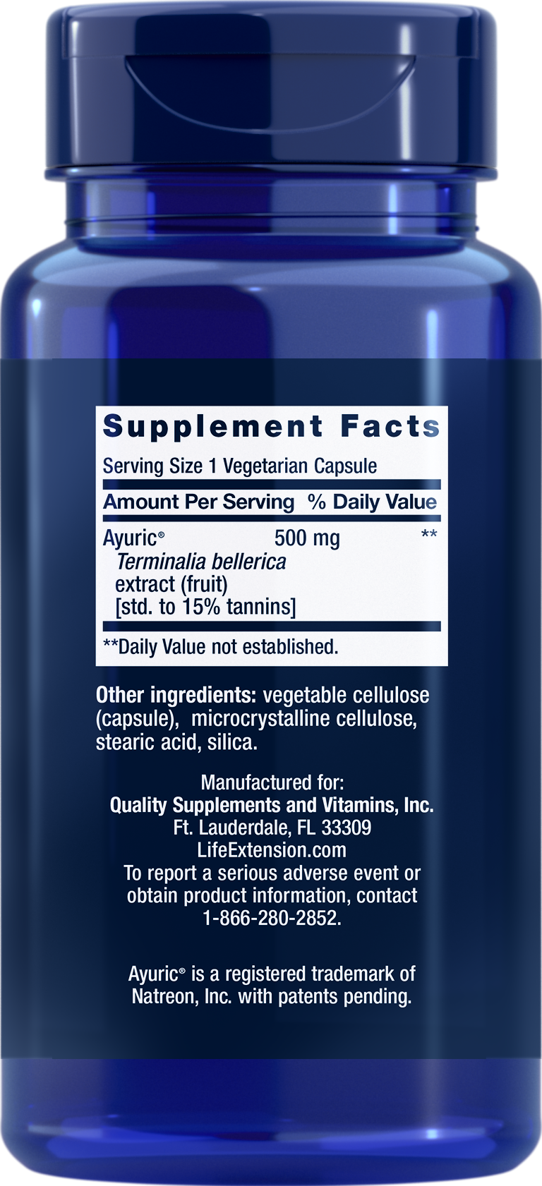 Life Extension Uric Acid Control 60Vcaps