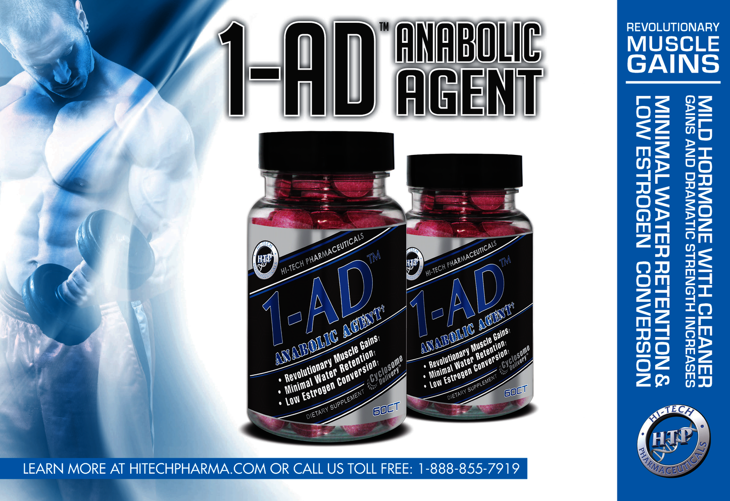 Hi Tech Pharma 1-AD (60 Tabs) - Coming Soon!!