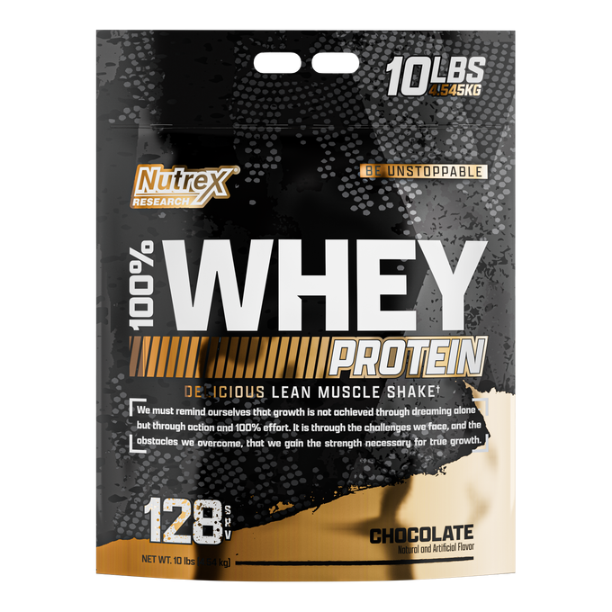10lb Nutrex 100% Whey Protein - Chocolate