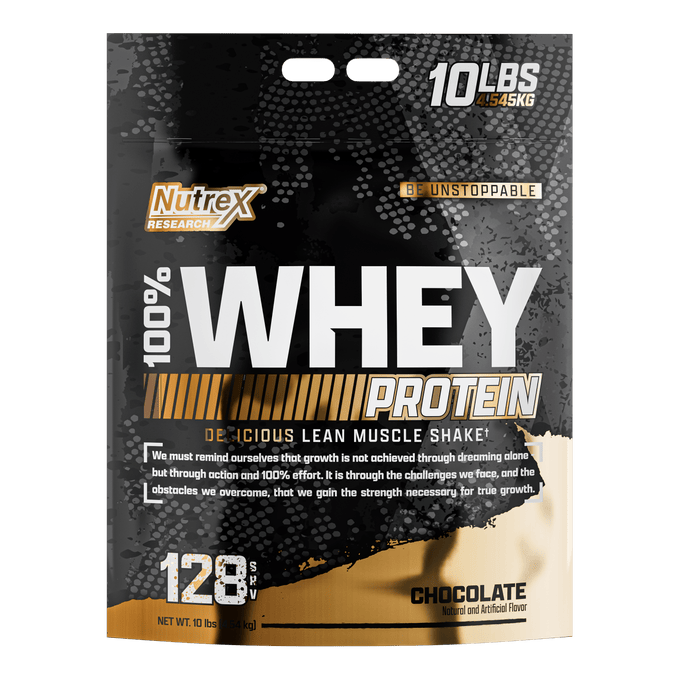 10lb Nutrex 100% Whey Protein - Chocolate