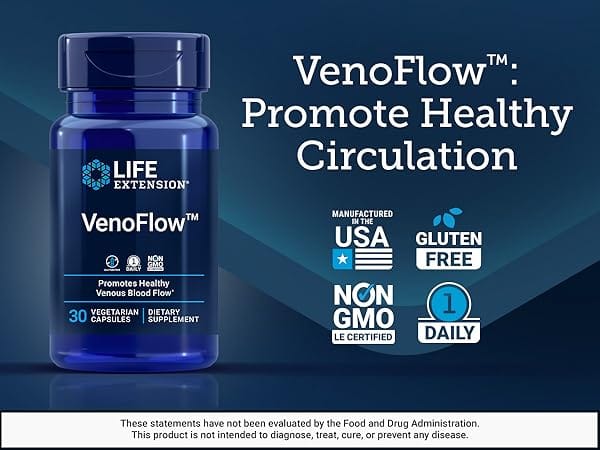 VenoFlow supplement for healthy circulation - Life Extension