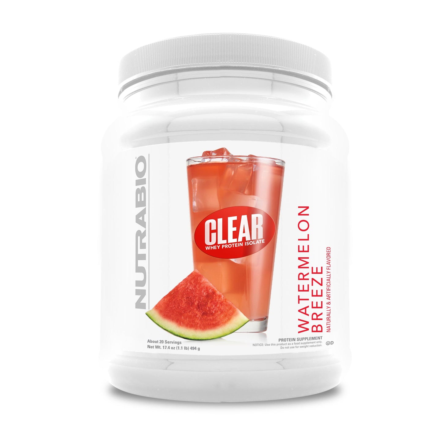 Nutrabio Clear Whey Protein Isolate