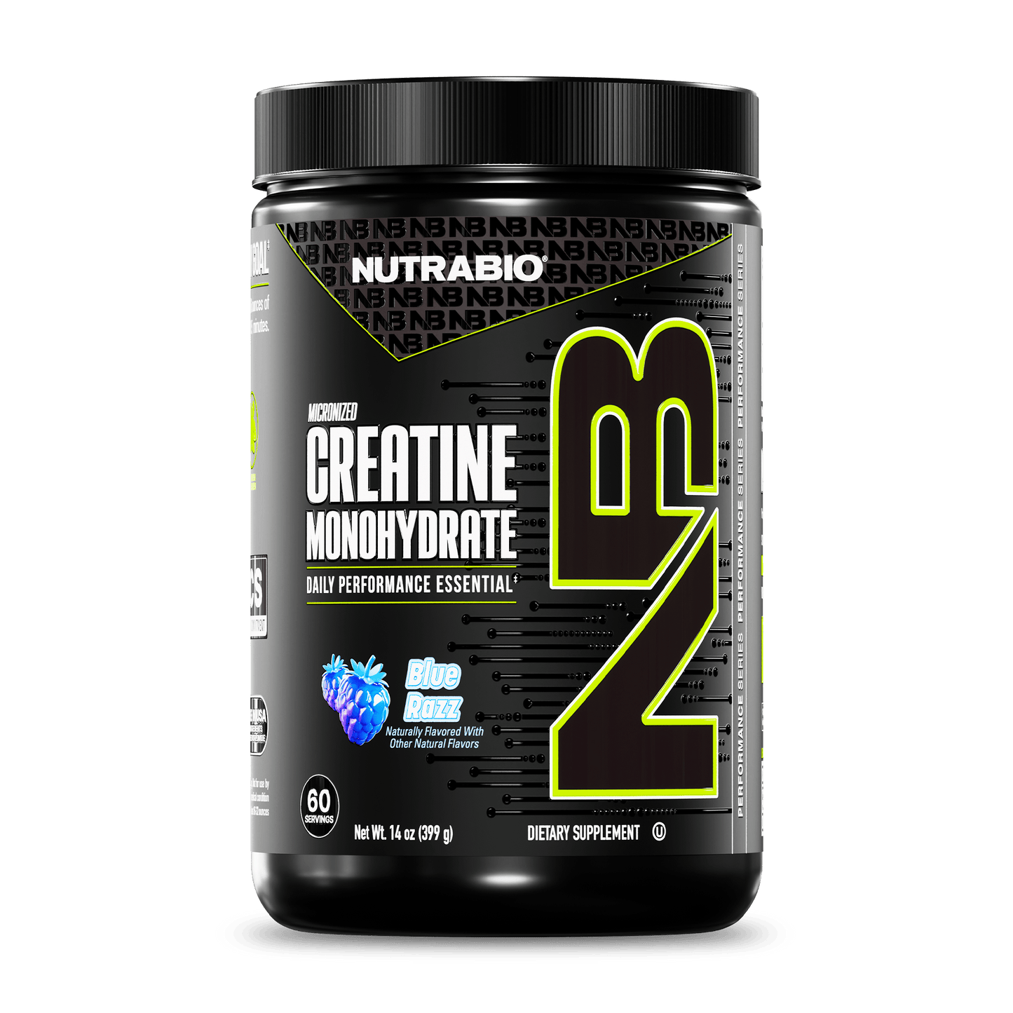 NutraBio 100% Pure Creatine Monohydrate