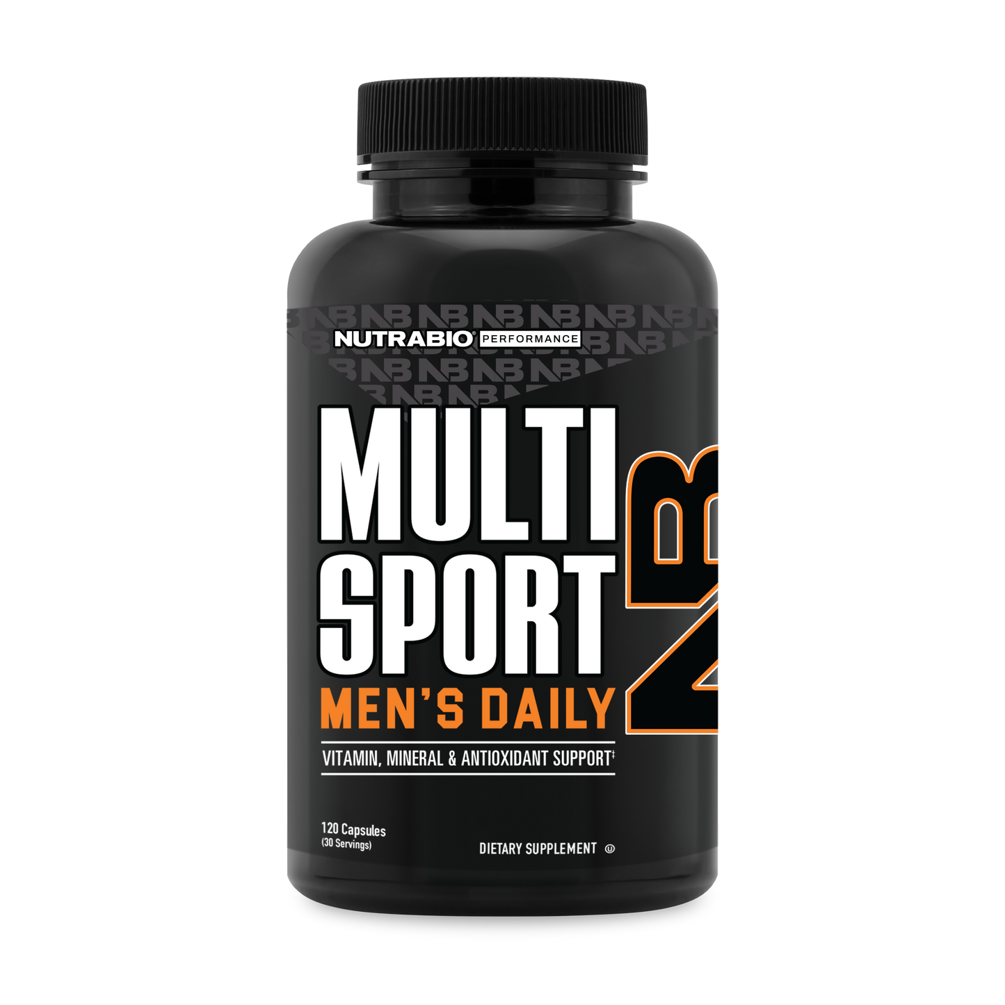 NutraBio Multi Sport Men's Formula (120 Caps)