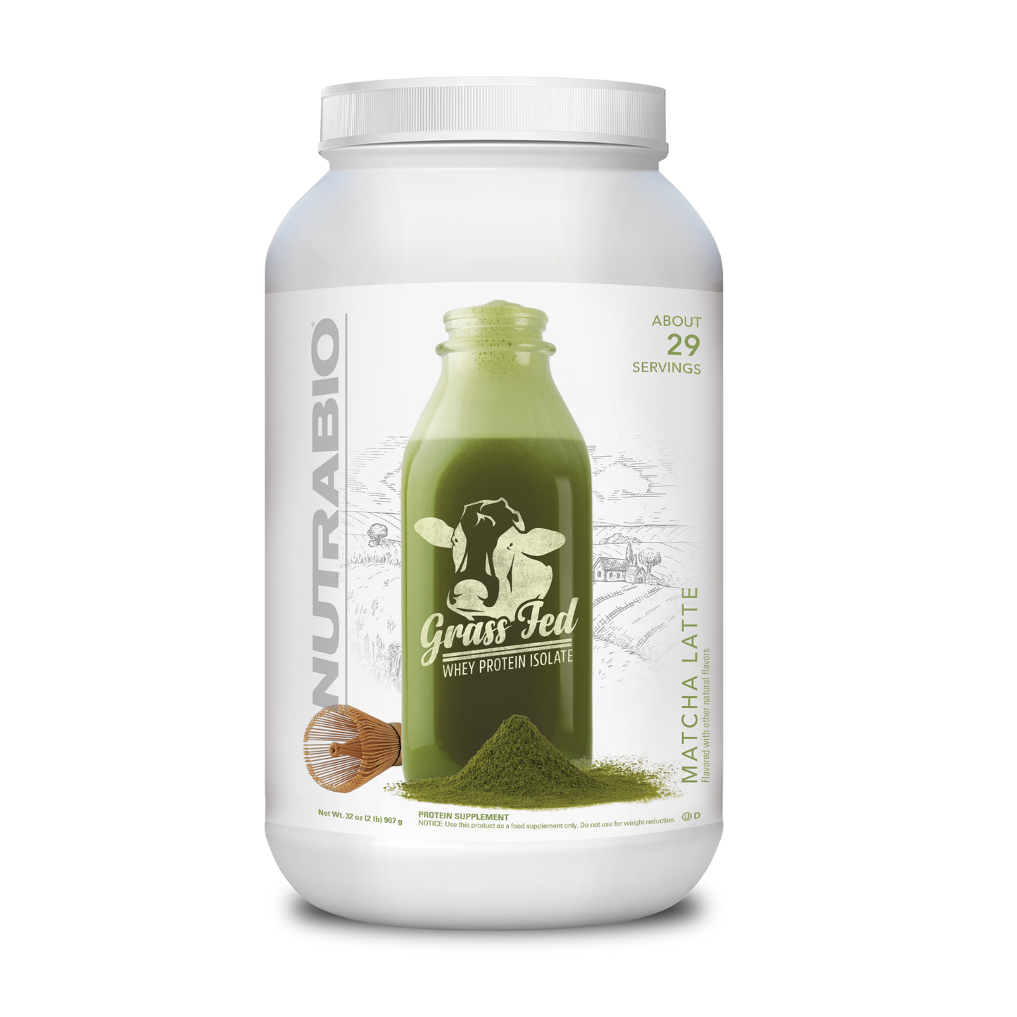 Nutrabio Grass Fed Protein Isolate