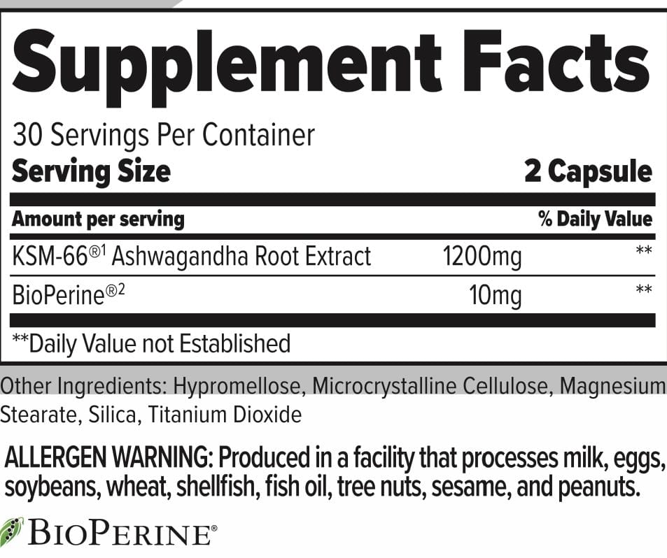 Ashwagandha & BioPerine - 41FC4B0D-13FF-4E3E-98AE-74AB7403C1FB