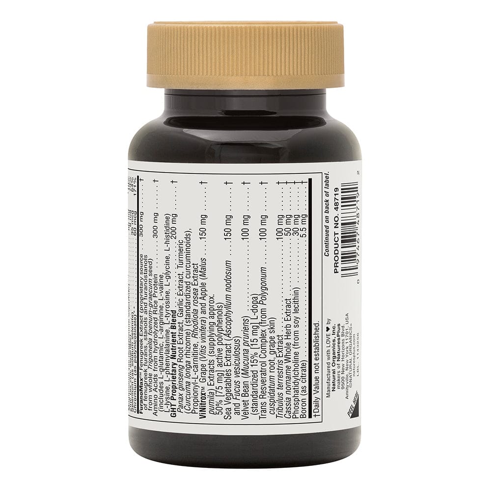 48719 Supplement bottle with ingredients list