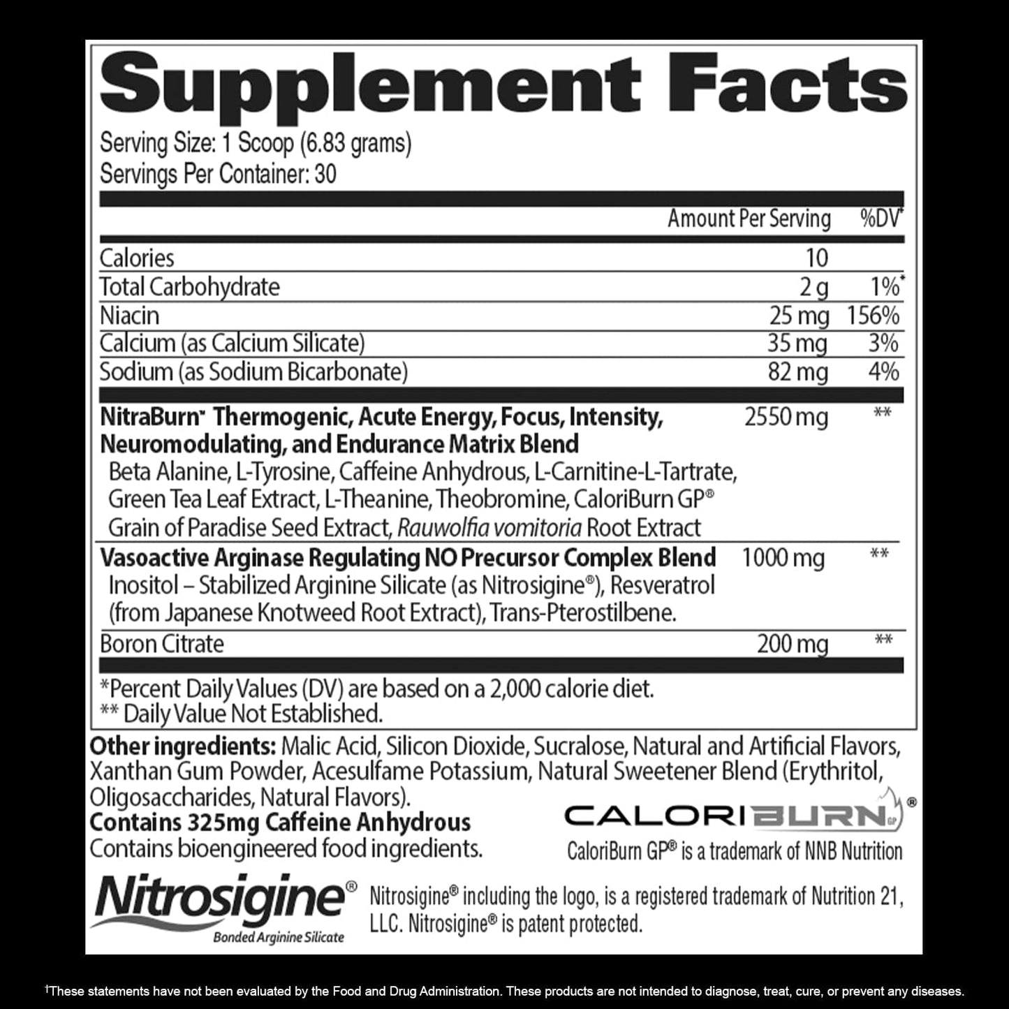 GAT Nitraflex Burn