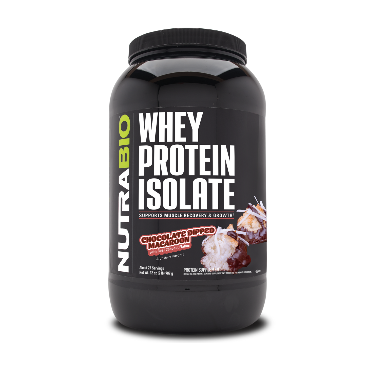 NutraBio 100% Whey Protein Isolate