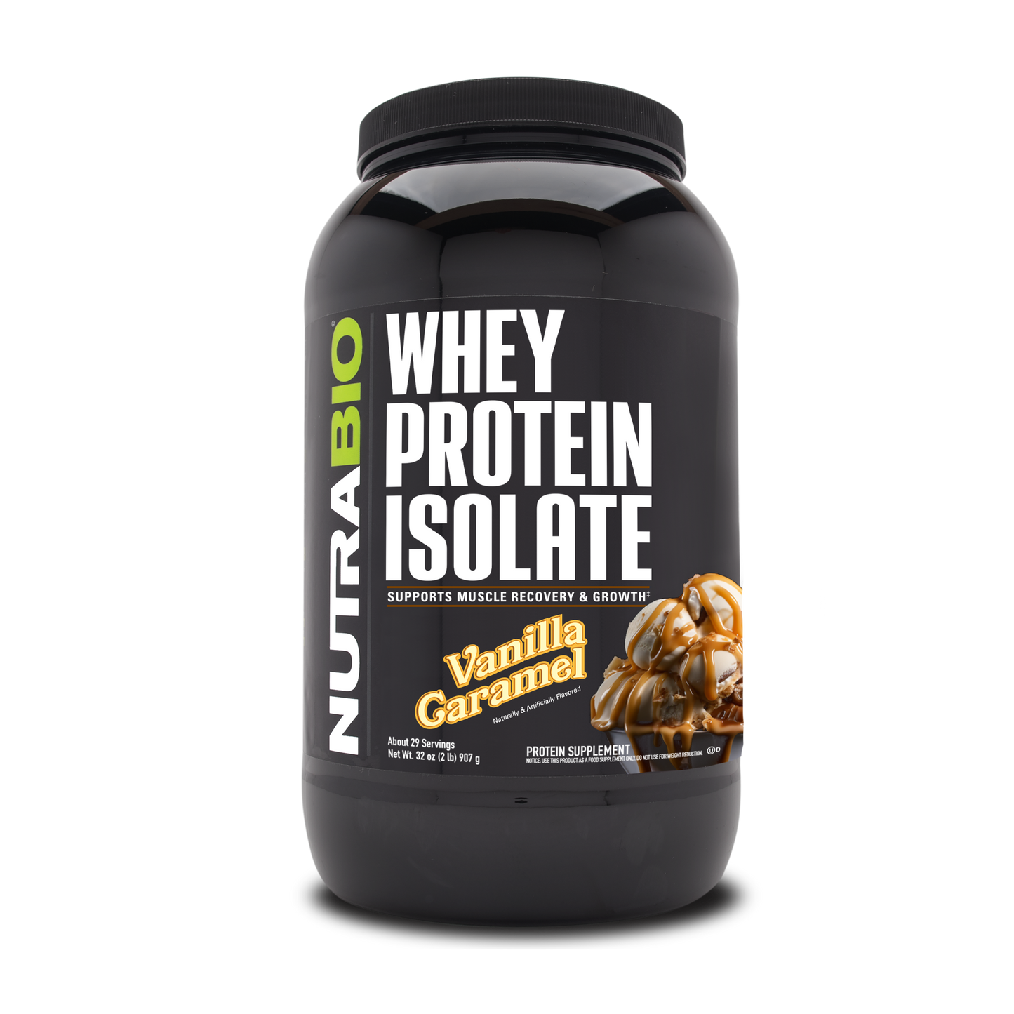 NutraBio 100% Whey Protein Isolate