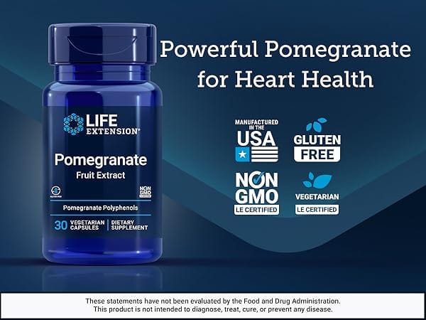 Life Extension Pomegranate for Heart Health supplement
