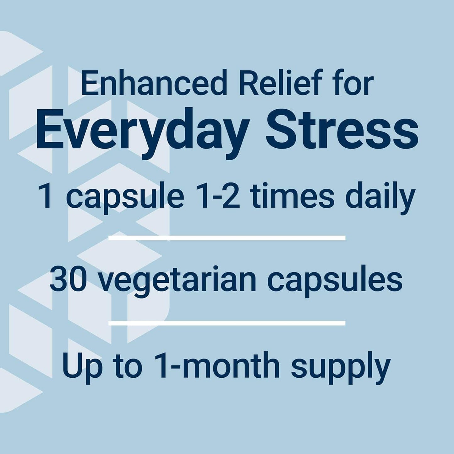 Everyday Stress Relief Supplement - 30 Capsules
