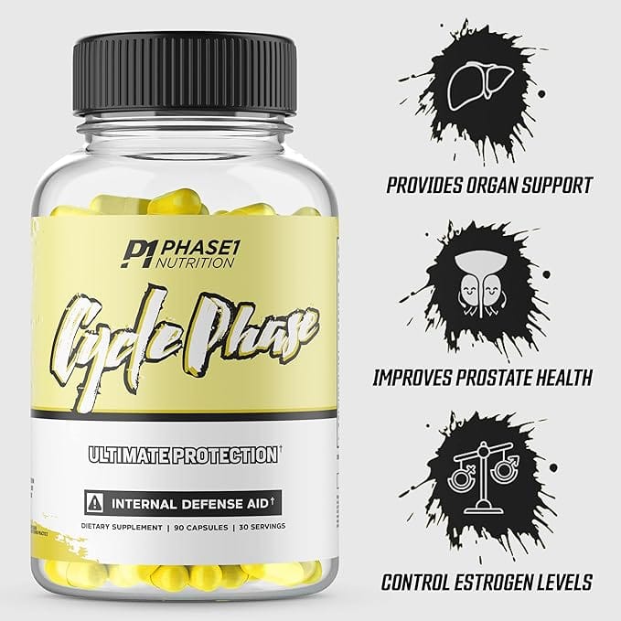 Phase 1 Nutrition Cycle Phase supplement for organ & prostate health, estrogen...