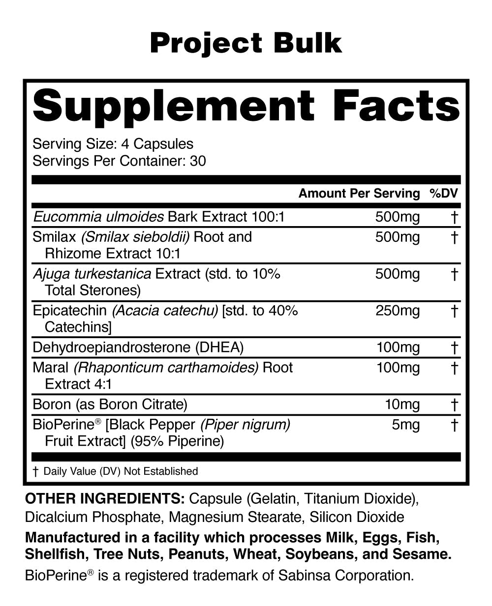 Anabolic Warfare Project Bulk