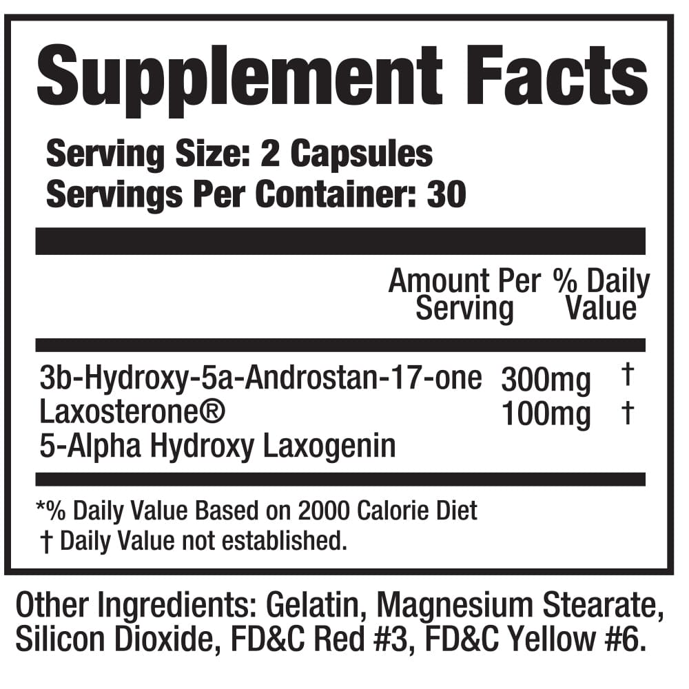 3b-Hydroxy, Laxosterone, & Laxogenin