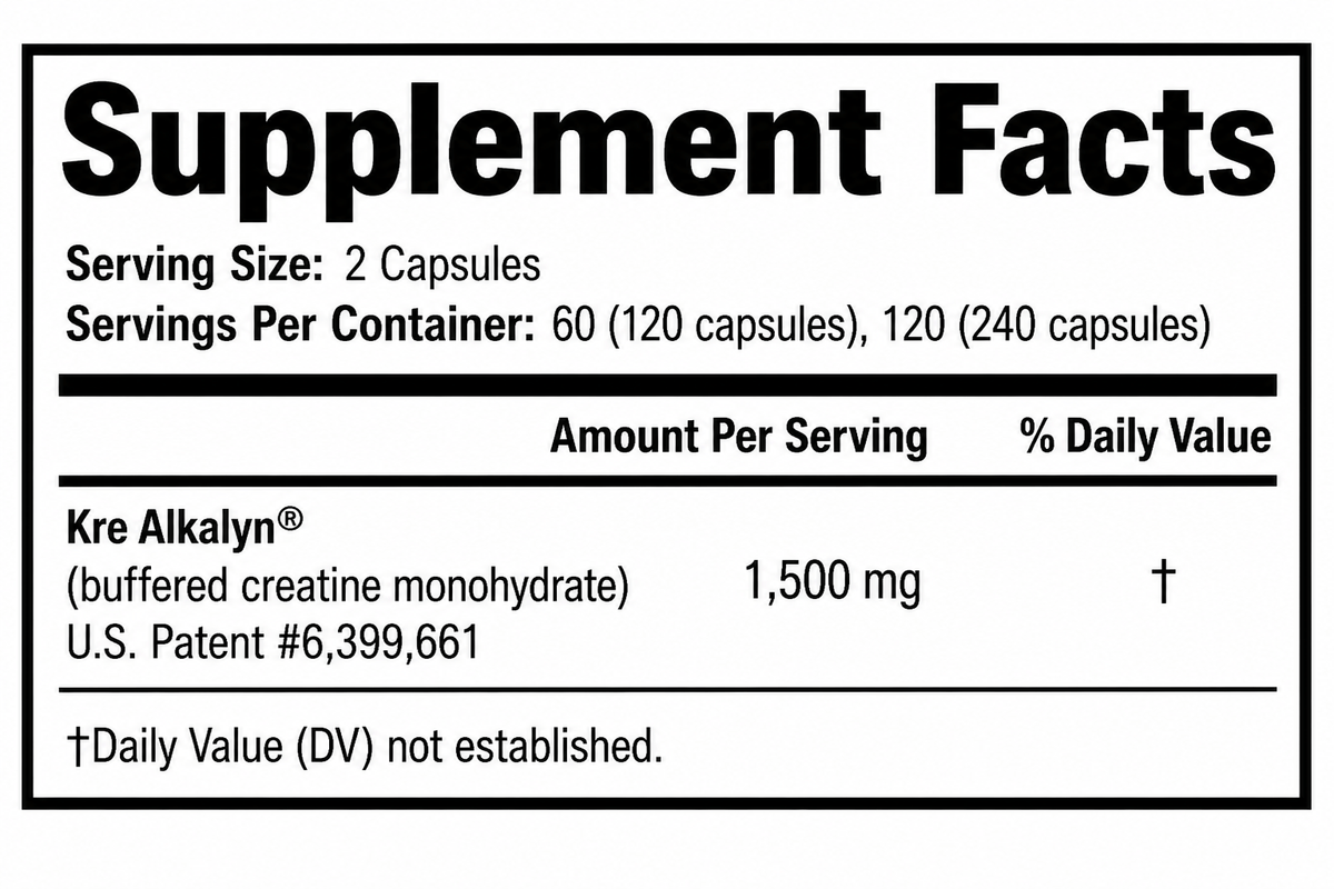 EFX Sports Kre-Alkalyn EFX