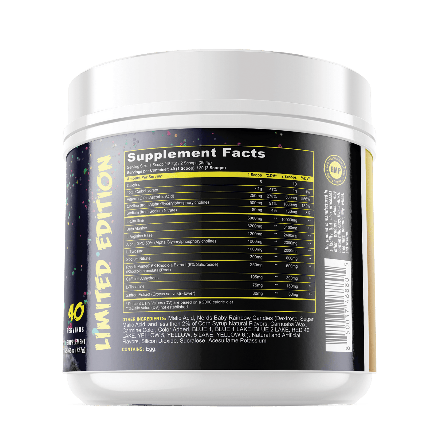 HTLT x Panda Supplements Alter Ego Pre-Workout