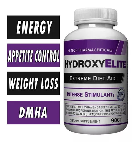 HydroxyElite Extreme Diet Aid supplement bottle