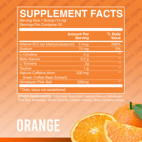 Raw Nutrition Essential Pre-workout