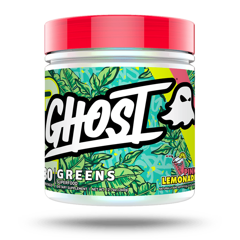 Ghost Greens Pink Lemonade Superfood powder