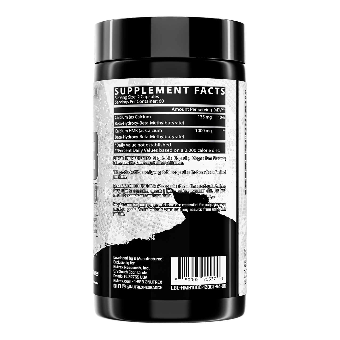 Nutrex HMB 1000 - Muscle Recovery & Lean Mass Support