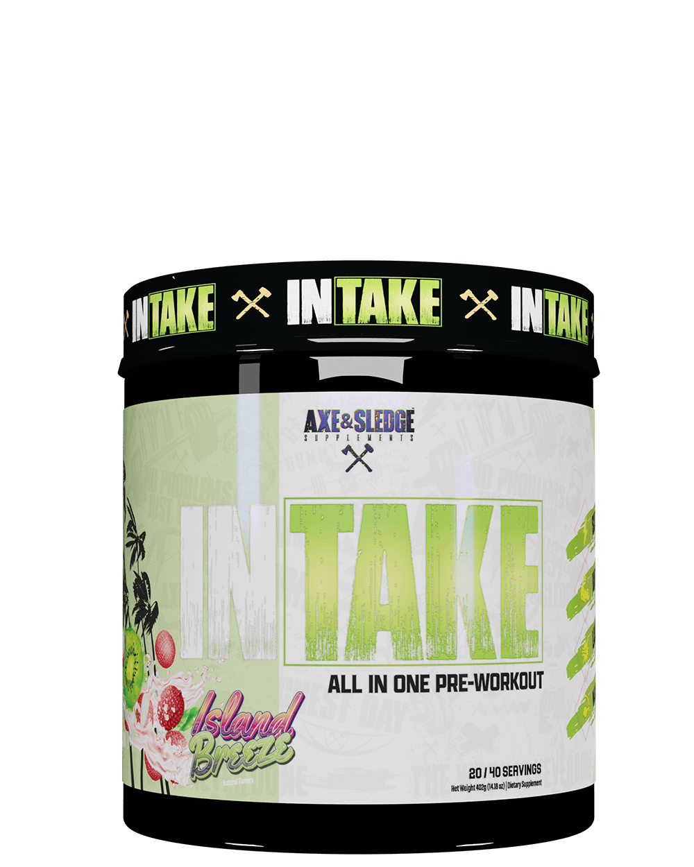 Axe & Sledge Intake Island Breeze pre-workout