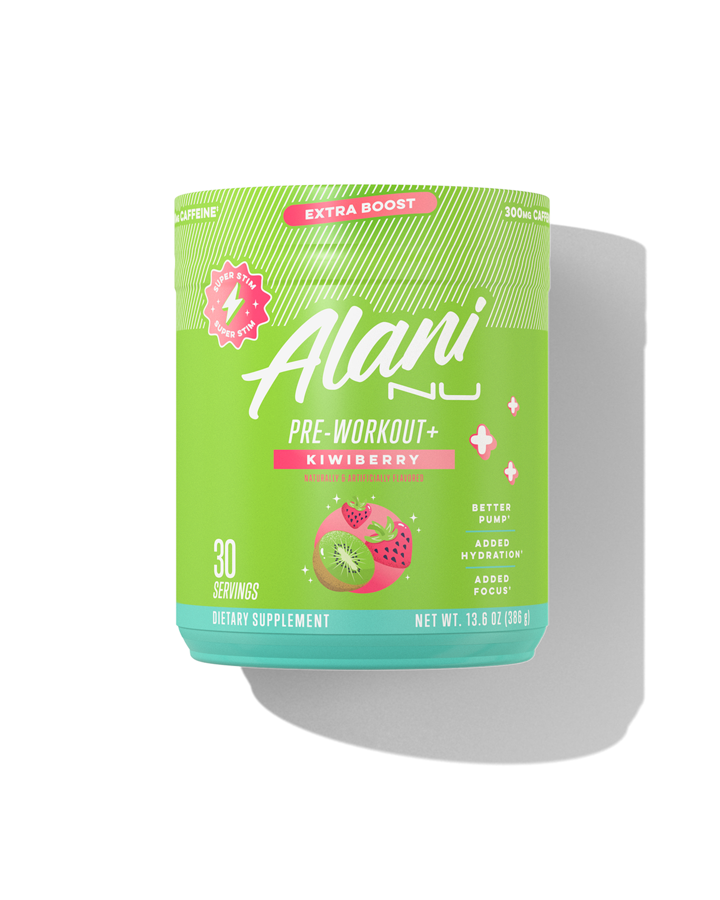 Alani Nu Kiwiberry Pre-Workout front view