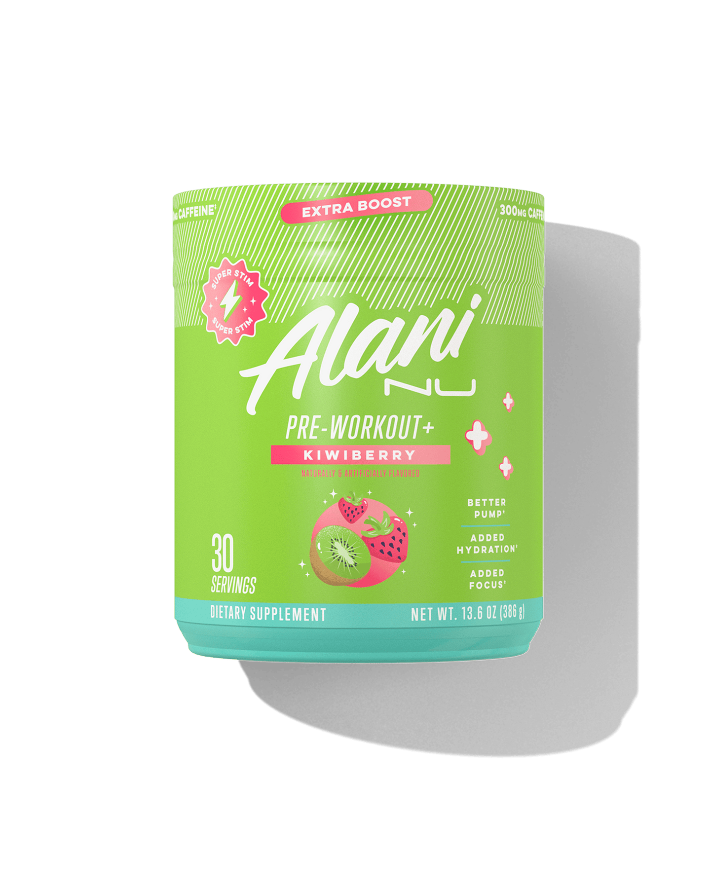 Alani Nu Kiwiberry Pre-Workout front view
