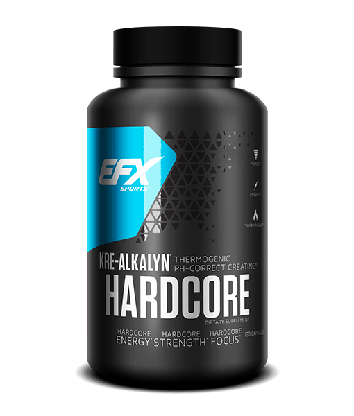 EFX Sports Kre-Alkalyn Hardcore 120 capsules