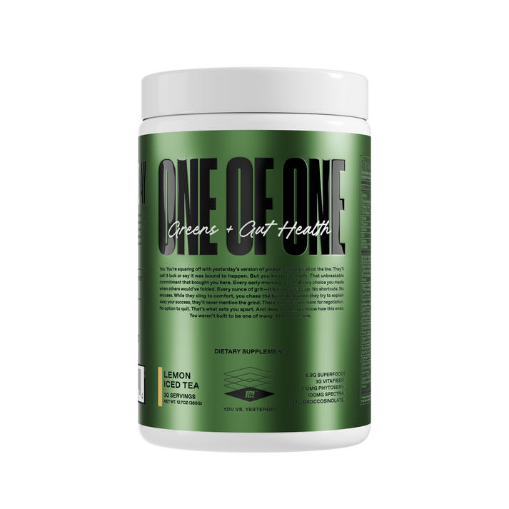 Lemon Iced Tea Greens Gut Health Supplement