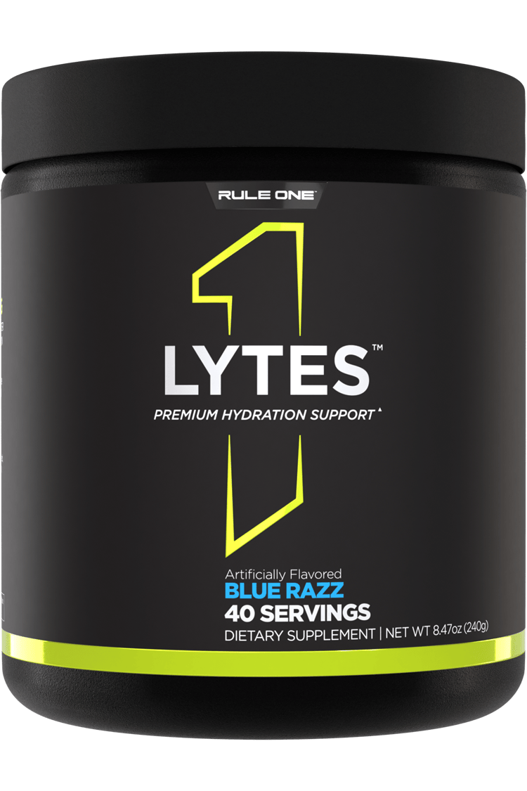 Rule One Lytes Blue Razz hydration supplement