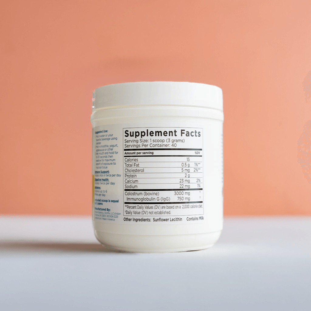 PerCoBa Colostrum Instant Powder - Premium Bovine Colostrum Supplement