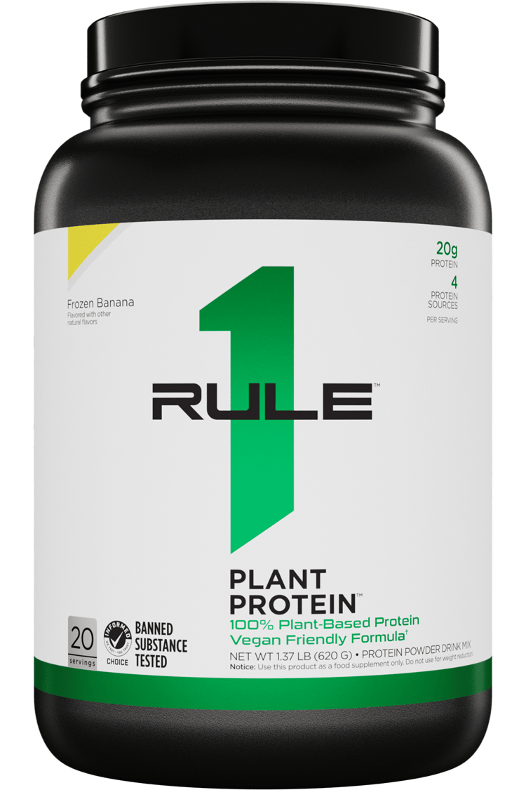Rule 1 Plant Protein - Frozen Banana flavor