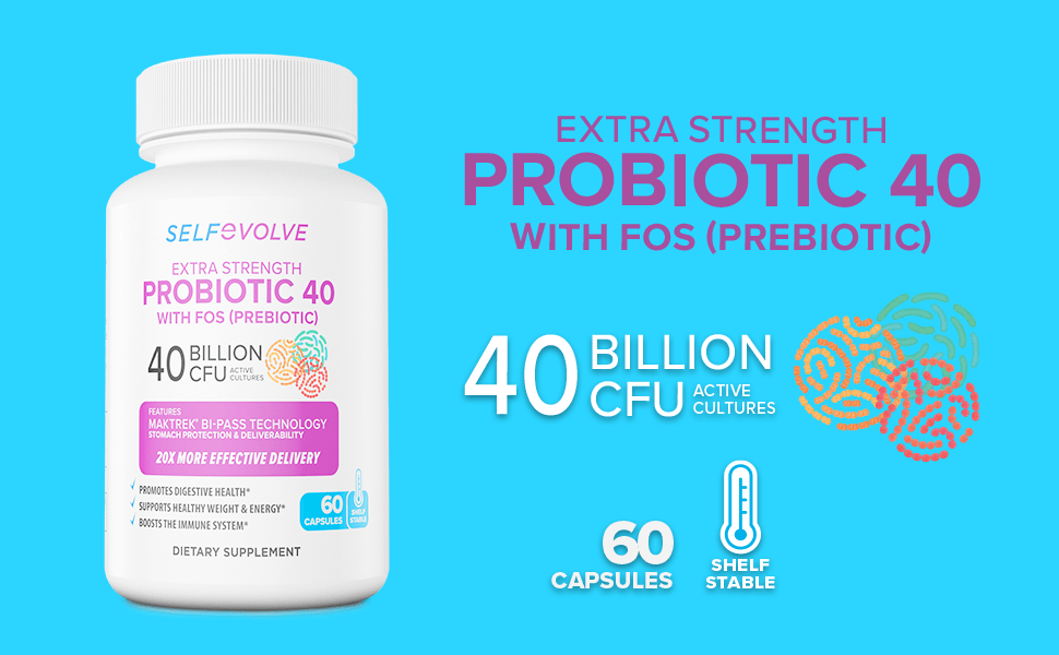 Probiotic 40 supplement in shopping cart context