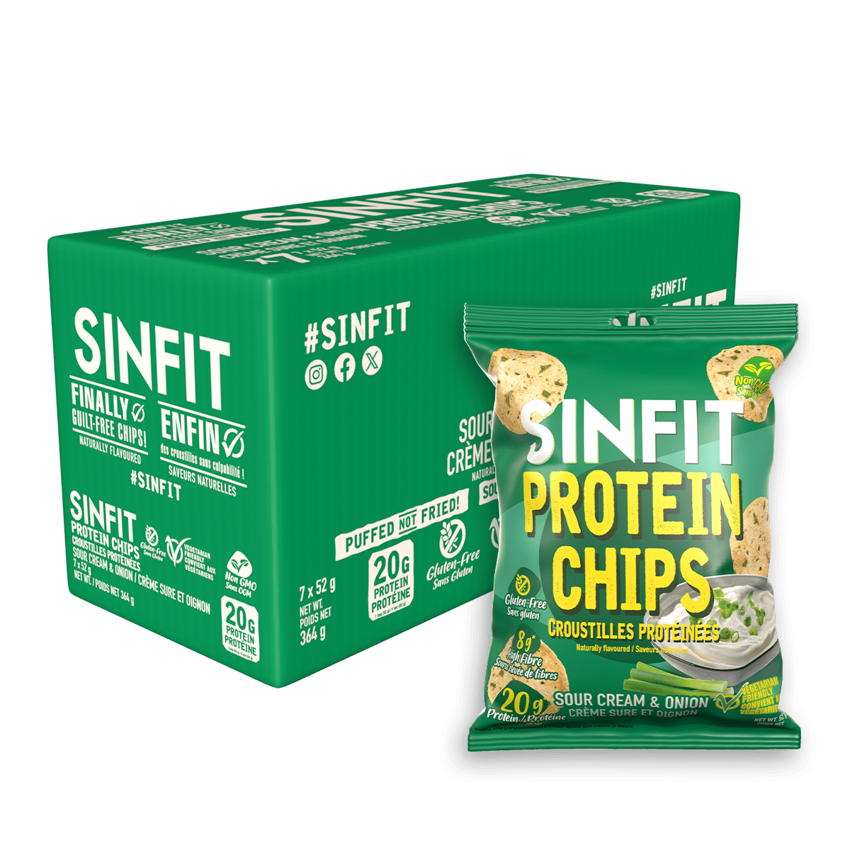 SinFit Protein Chips (1 Pack)