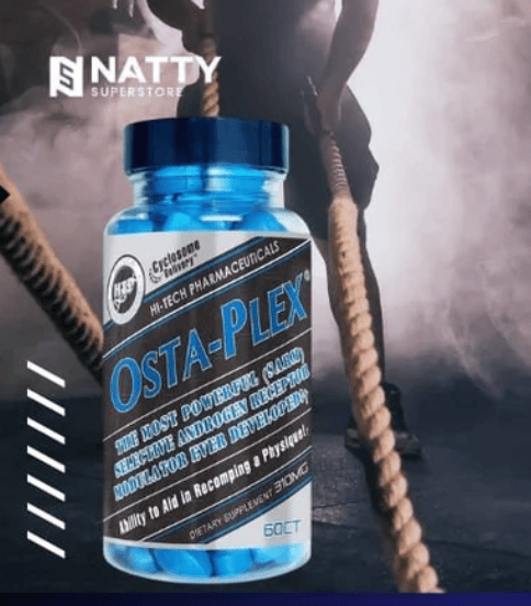 Natty Superstore OSTA-PLEX supplement screenshot, aiding physique recomp.