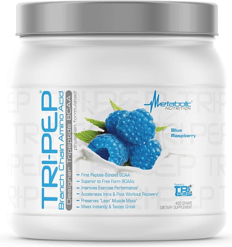 Screenshot of Tri-Pep BCAA Blue Raspberry supplement