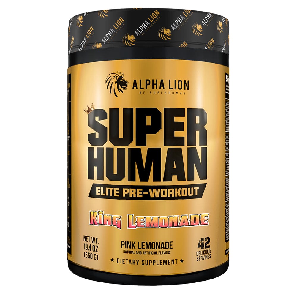 Alpha Lion Superhuman Elite King Lemonade pre-workout