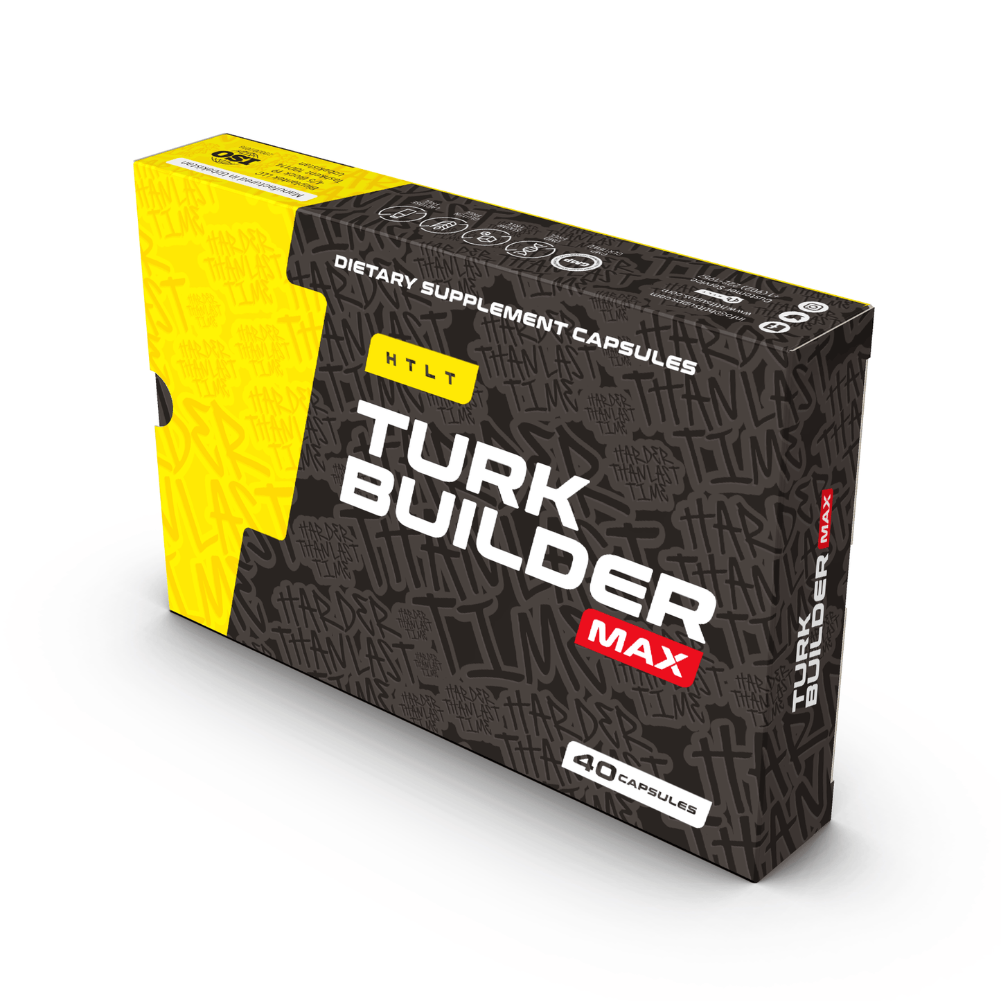 Turk Builder Max supplement box mockup