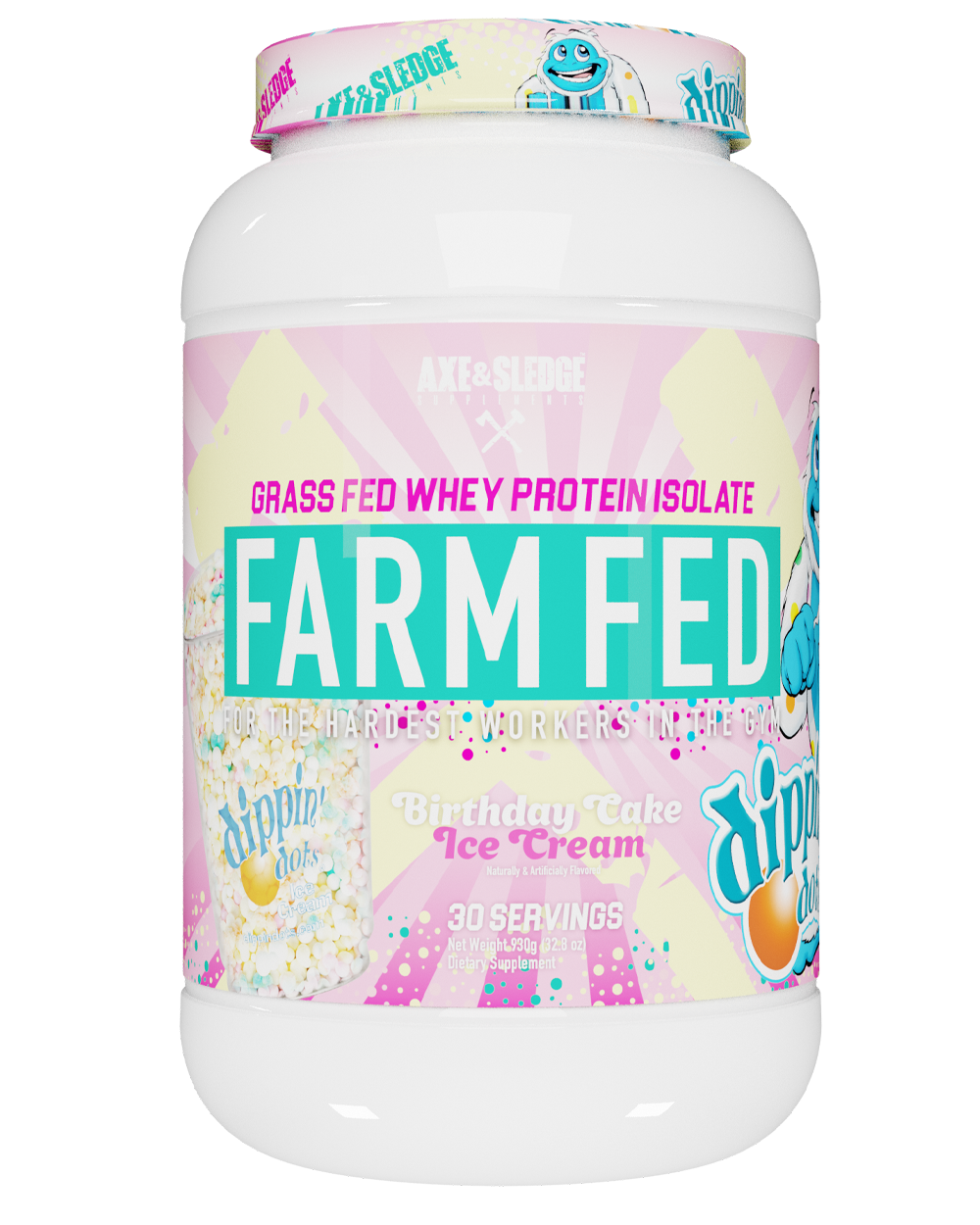 Axe N Sledge Farm Fed (Grass Fed Whey Protein Isolate)