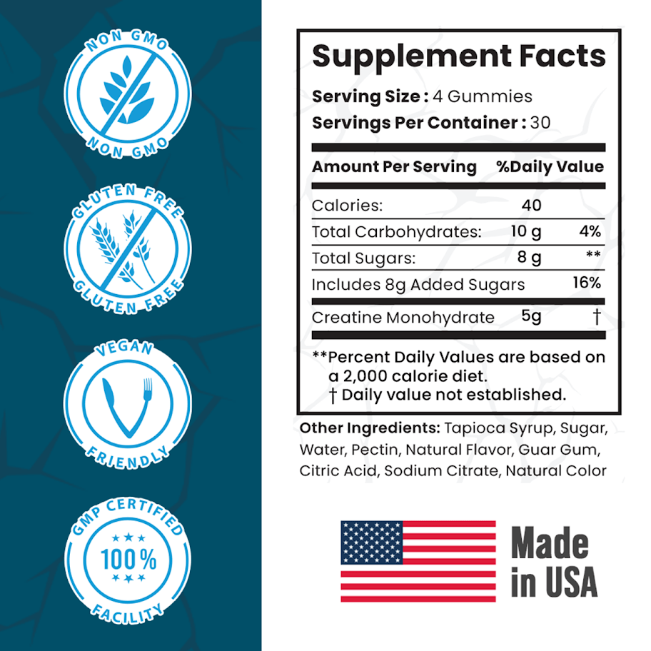 Smash Creatine Gummies