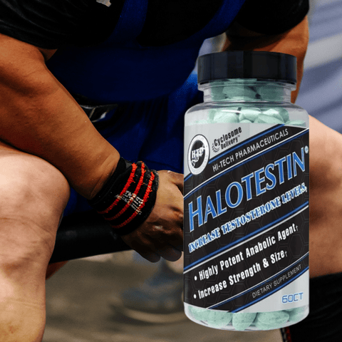 Hi-Tech Pharmaceuticals Halotestin supplement for strength.
