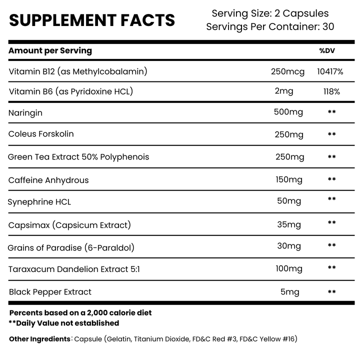 Supp Dawg HotDawg Thermogenic Fat Burner