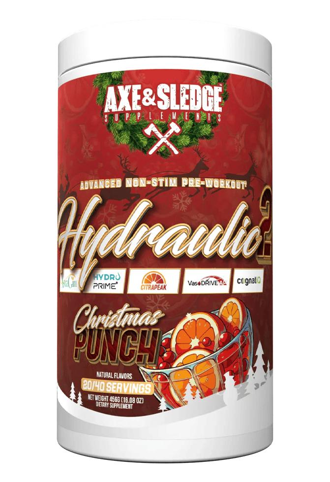 Axe & Sledge Hydraulic Christmas Punch pre-workout