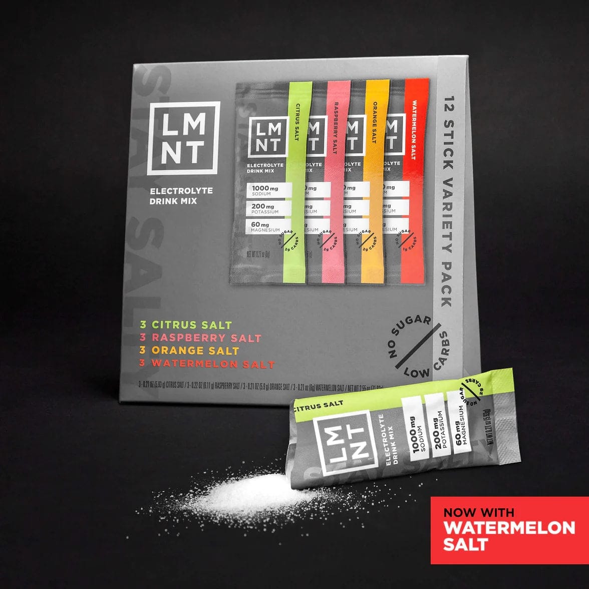 12-stick pack with assorted flavors