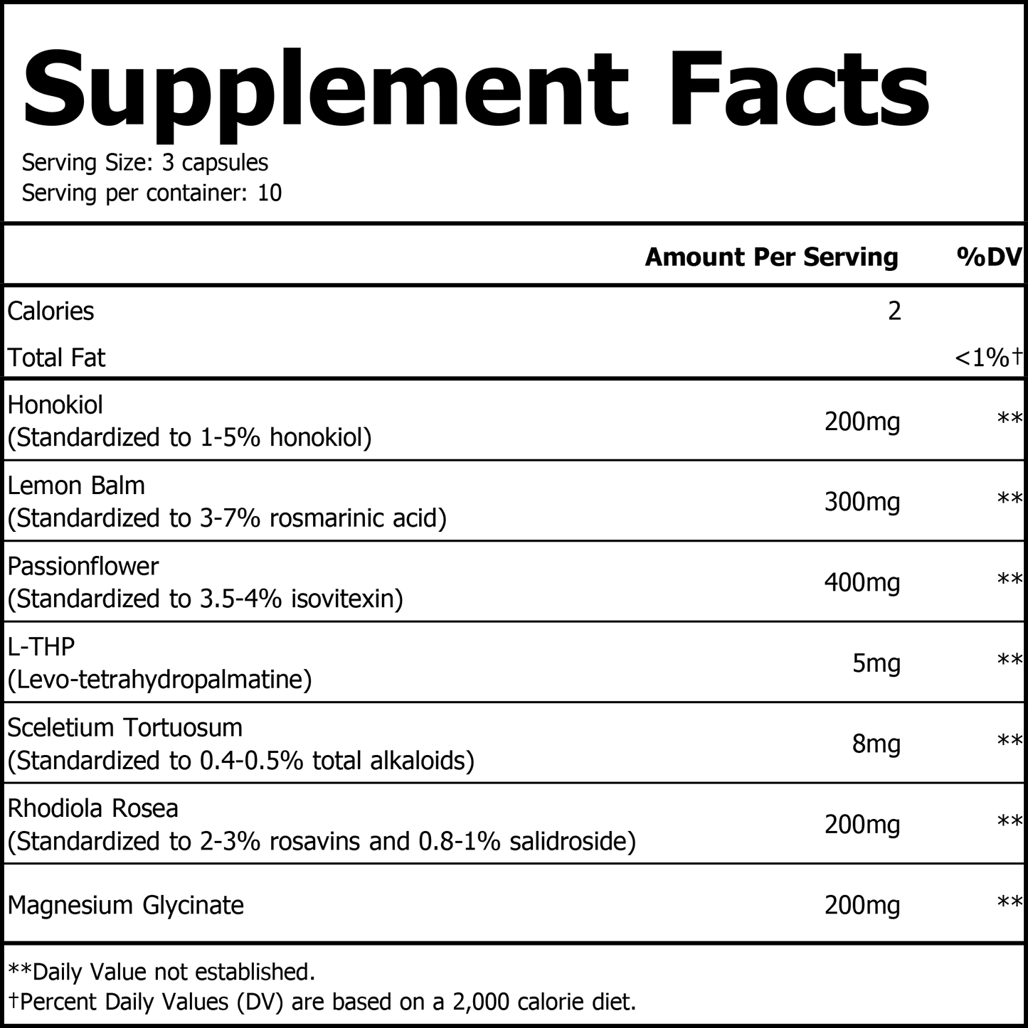 Black image - numbed chill facts